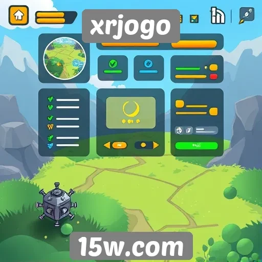 análise da interface do usuário no xrjogo